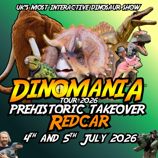 Dinomania Prehistoric Takeover Redcar