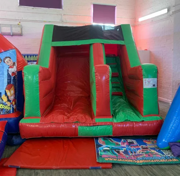 6ft Red And Green Platform Slide