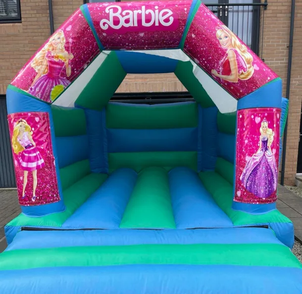 Barbie Theme Bouncy Castle