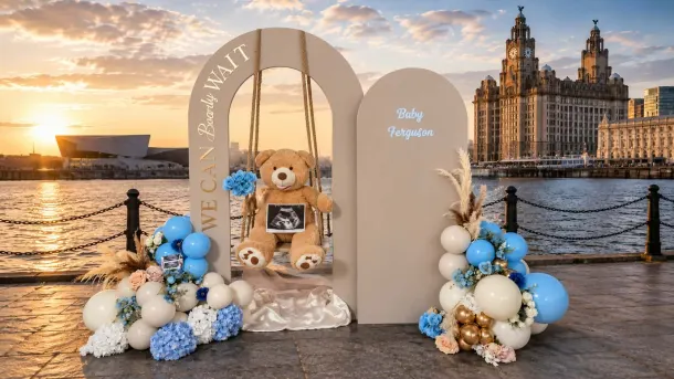 We Can Bearly Wait Baby Shower Display