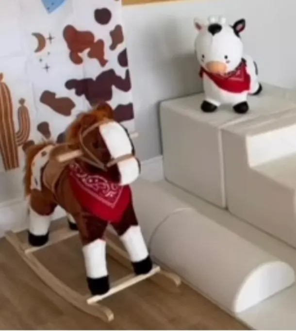 Cow Hopper - Black And White Rodeo