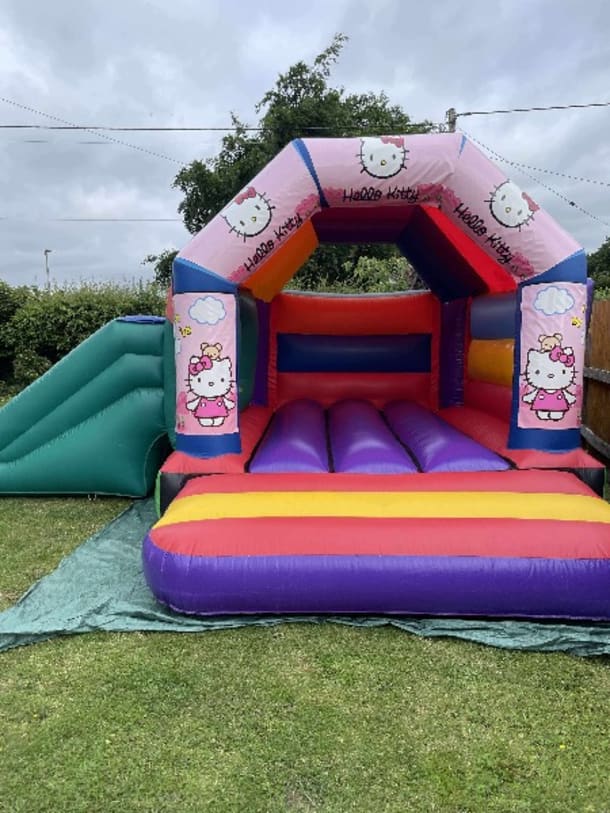 Hello Kitty Castle With Slide