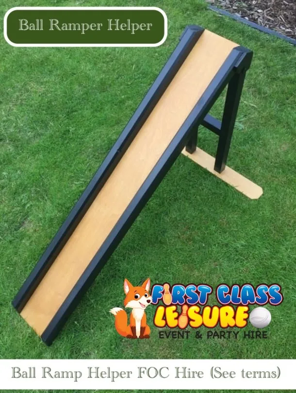 Skittle Alley Ball Ramp Helper Free Hire