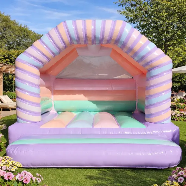 Pastel Twist Bouncy Castle