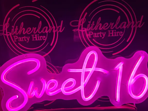 Sweet 16 Neon Sign