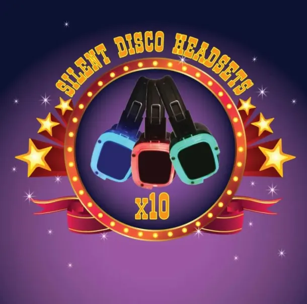 Silent Disco 10 Headsets