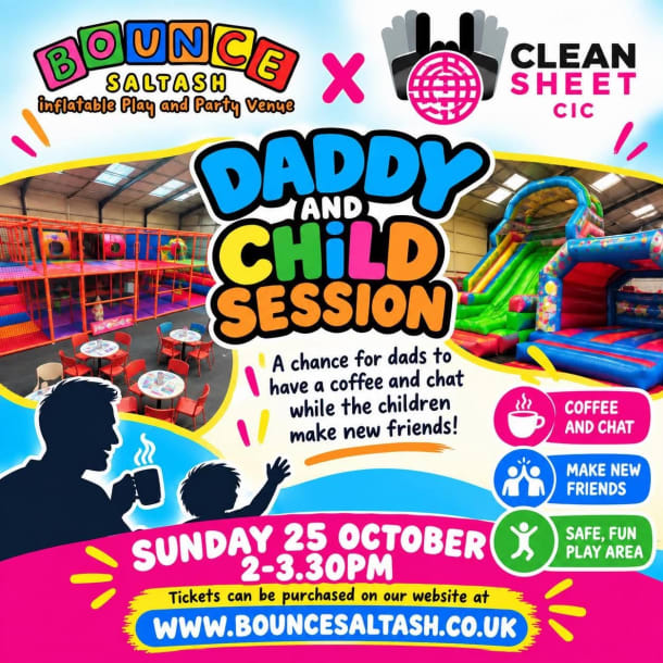 Dad And Child Session - Sunday 25 October 2-3.30pm