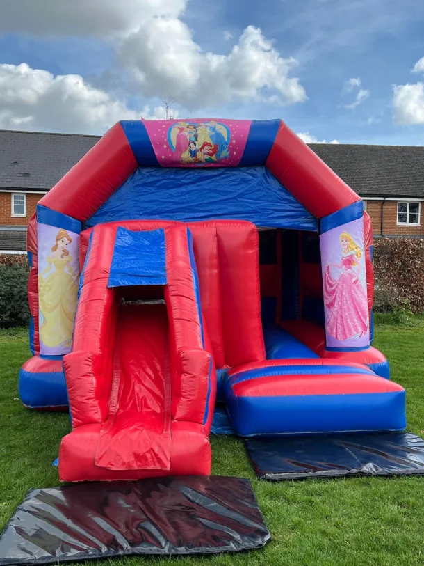 Disney Princess Combo Bouncy Castle With Slide