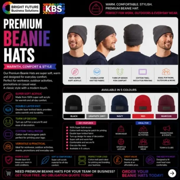 Beanie Hat - One Size