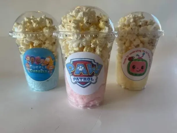 Popcorn Candyfloss Tubs