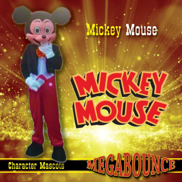 Mickey Mouse Mascot Hire