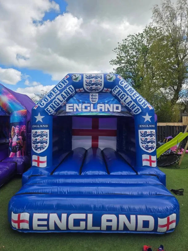 10ft X 12ft Blue England Bouncy Castle