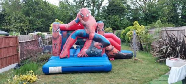 Spiderman 3d Side Slide Castle