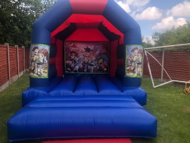 12ft X 12ft Blue And Red Castle - Toy Story Theme