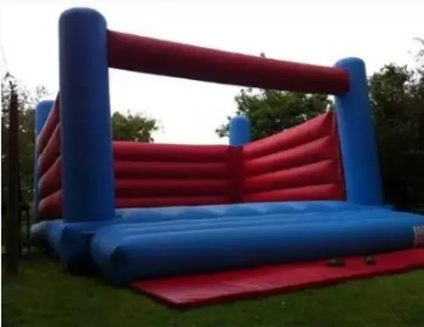 20ft X 24ft Adult Castle With Gladiator Arena And Adult Sumo Suits