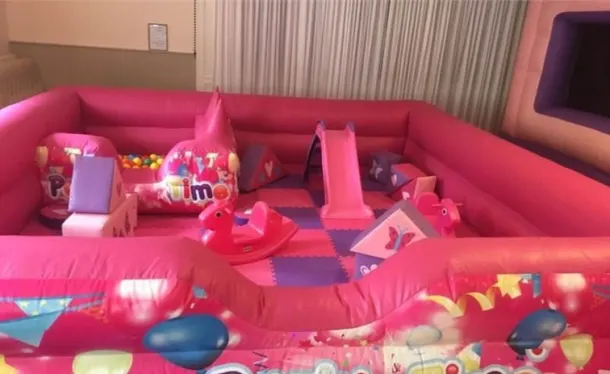 Pink Toddler Play Area