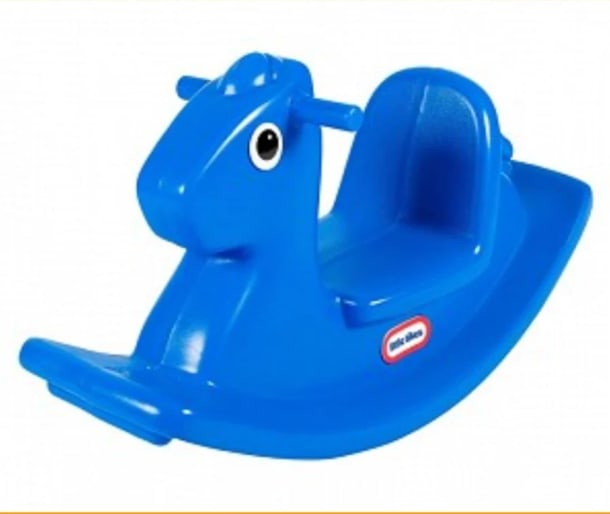Blue Horse Rocker