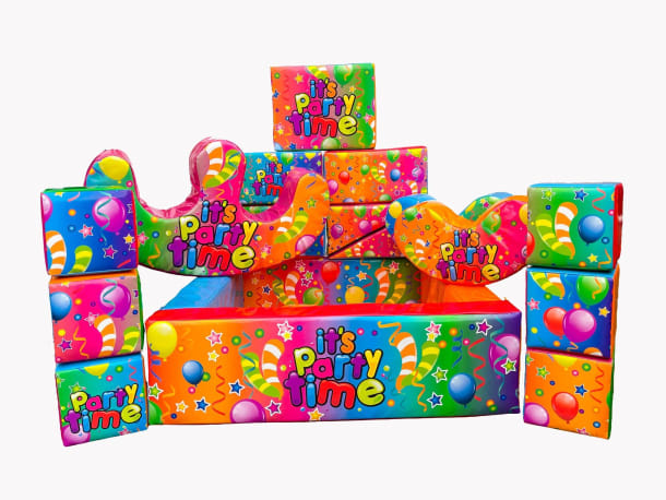 Multi-coloured Party Complete Package