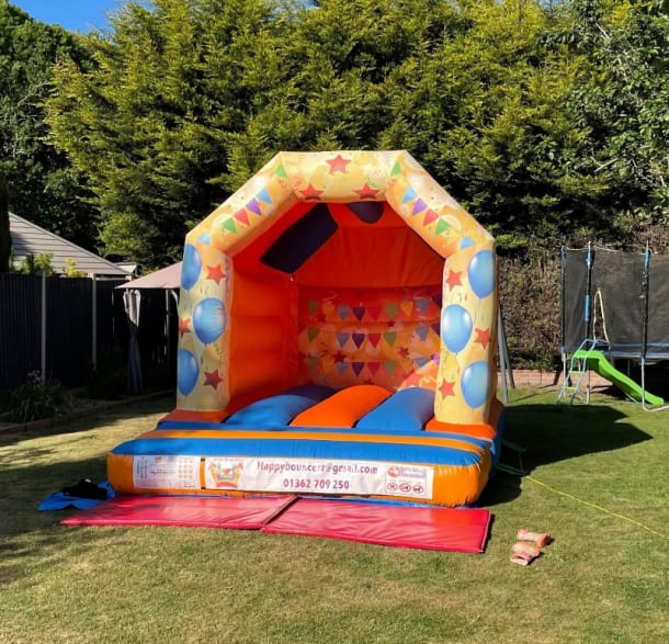 Balloons Bouncy Castle A Frame