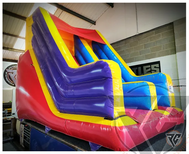8ft Platform Mega Slide Multicoloured