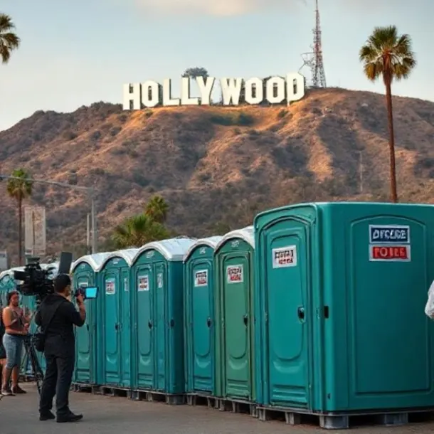 Portable Toilet Hire For Film And Production Toilets