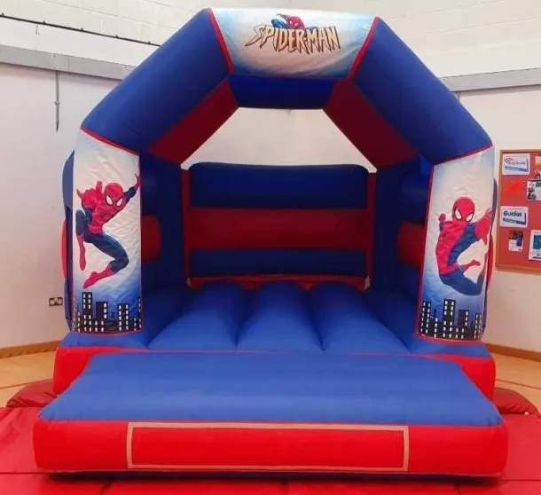 Spider-man Themed Bouncy Castle