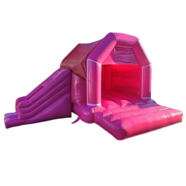 Hot Pink Slide Castle