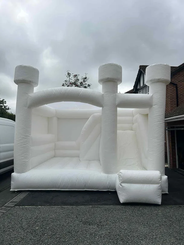 White Bouncy Castle