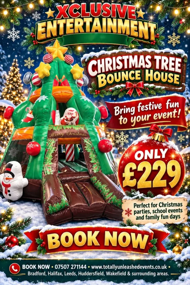 Christmas Tree Bounce House