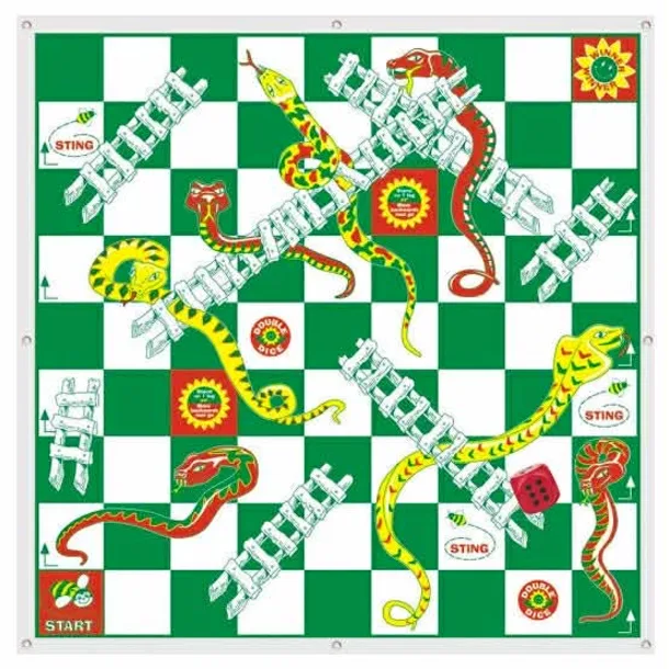 Giant Snakes And Ladders
