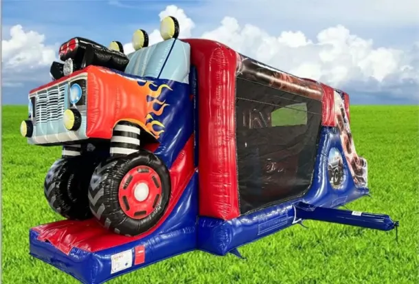 3d Monster Truck Fun Run