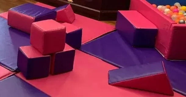 Pink And Purple Softplay