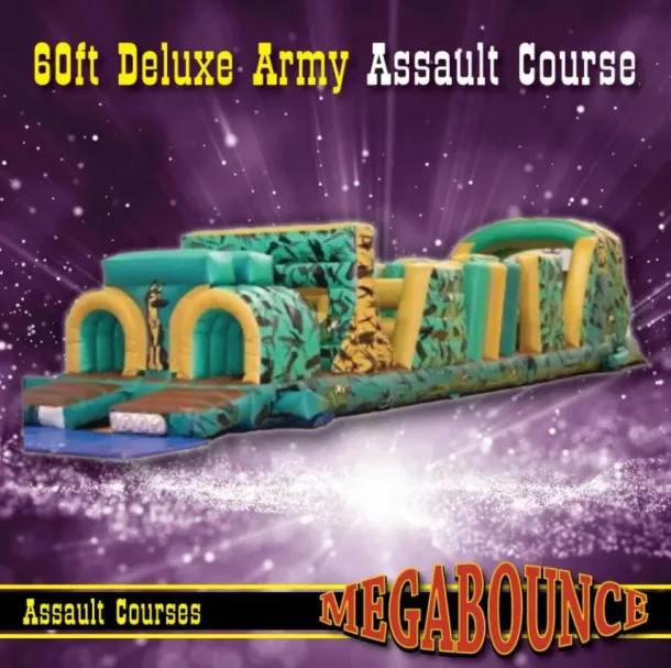 60ft Deluxe Army Assault Course