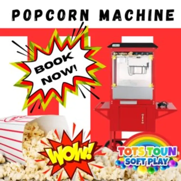 Fresh Popcorn Cart