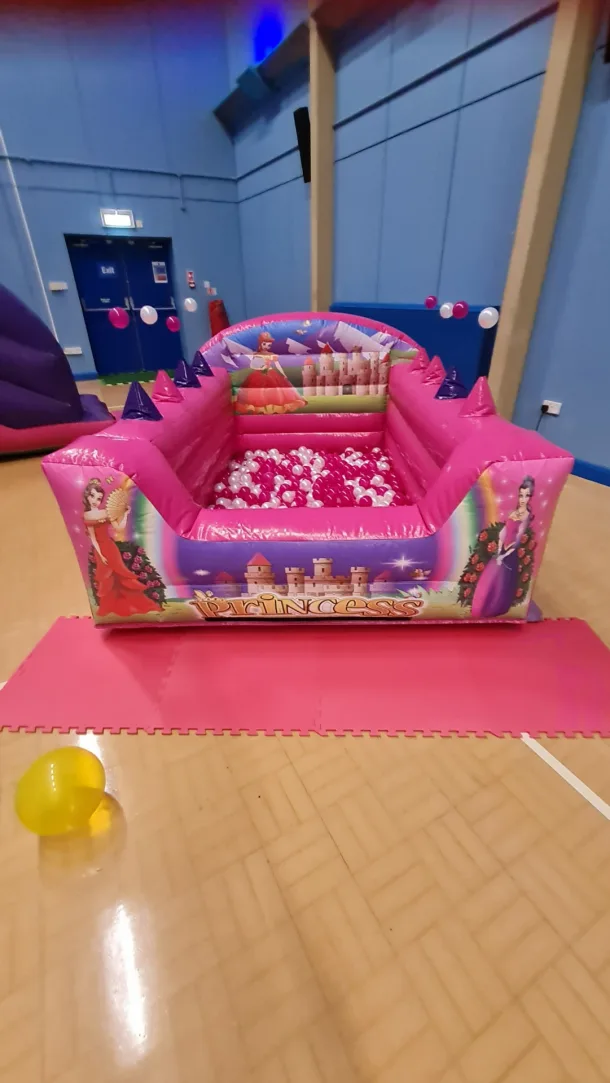 Princess Theme Air Juggler Ball Pool