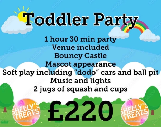 Toddler Party Package
