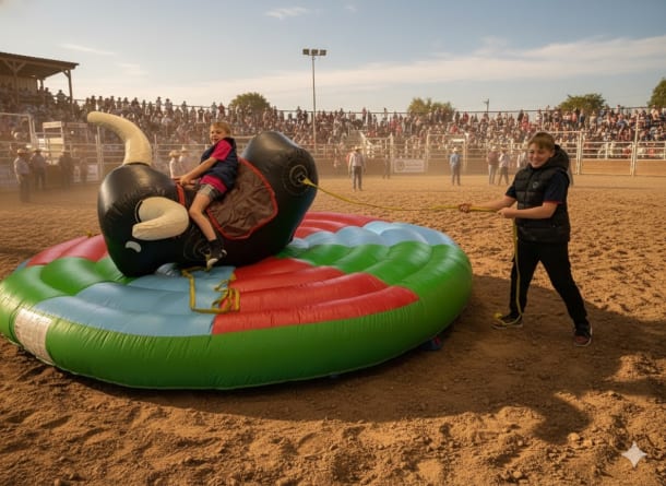 Inflatable Rodeo Bull