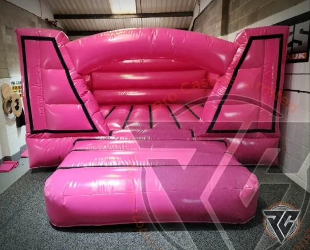 12ft X 14ft Pink V Front Arch Bouncer