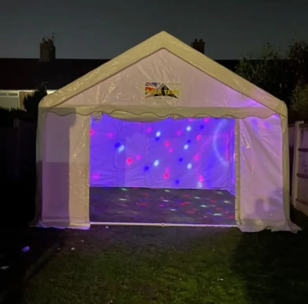 4x4m Marquee Hire