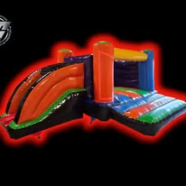 Multi Coloured Low Hight Castle