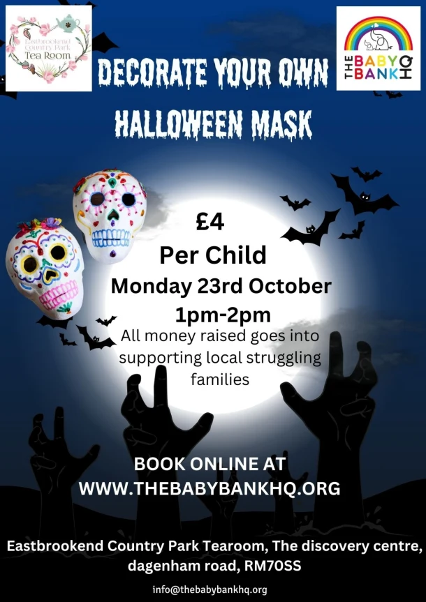 Decorate Your Own Halloween Mask