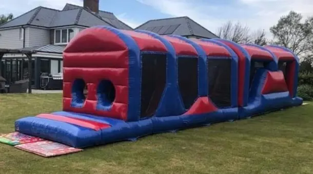 Red And Blue 55ft Assault Courses