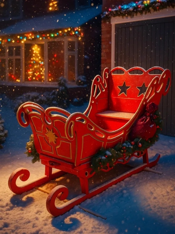 Xmas Sleigh Hire Santa Sleigh Hire Father Xmas Sleigh