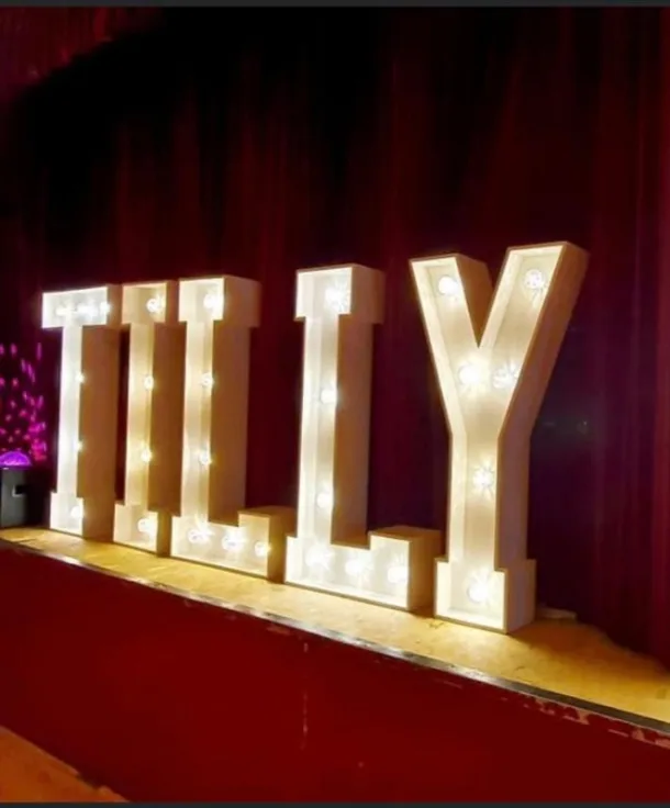 Bespoke Light Up Letters