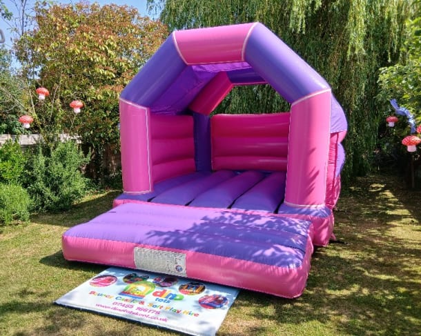 Pink Purple Bouncy Castle 11x15
