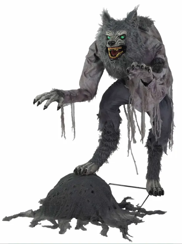 Lanky Werewolf Animated Figure