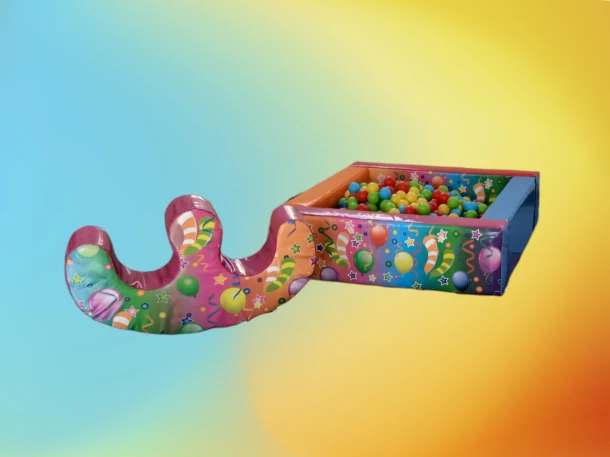 Multicolour Ball Pool With Stepslide