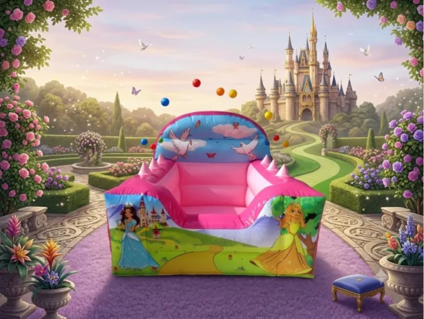 Princess Ball Pool With Air Jugglers