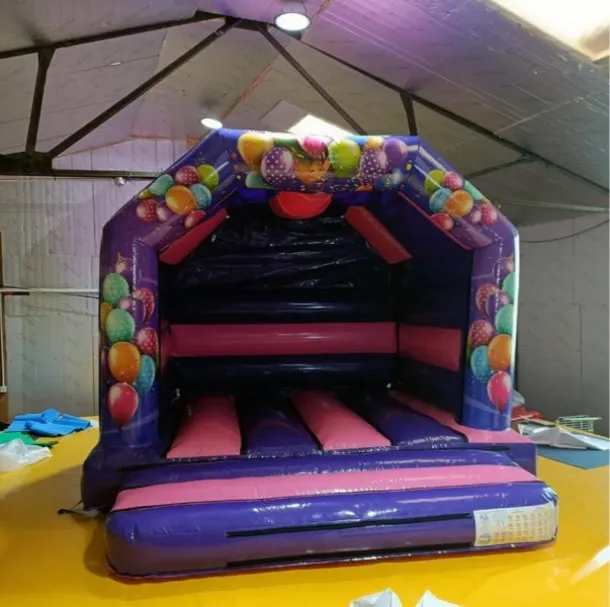 12 X 12 Pink And Purple Party Castle