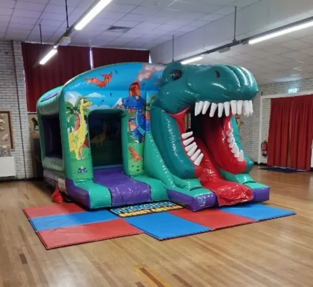 Introducing The 3d Dino Slide Castle - The Ultimate Adventure For Young Explorers